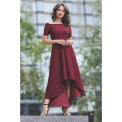 modne-czerwone-sukienki-2019-11 Modne czerwone sukienki 2019
