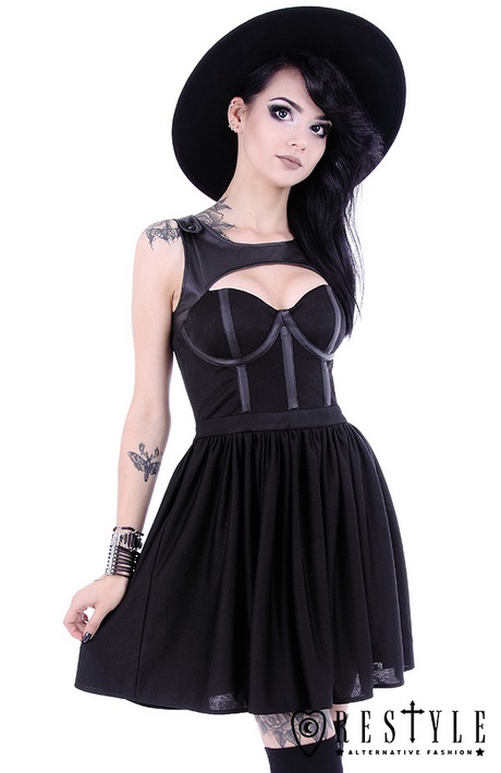 czarna-gorsetowa-sukienka-43 Czarna gorsetowa sukienka