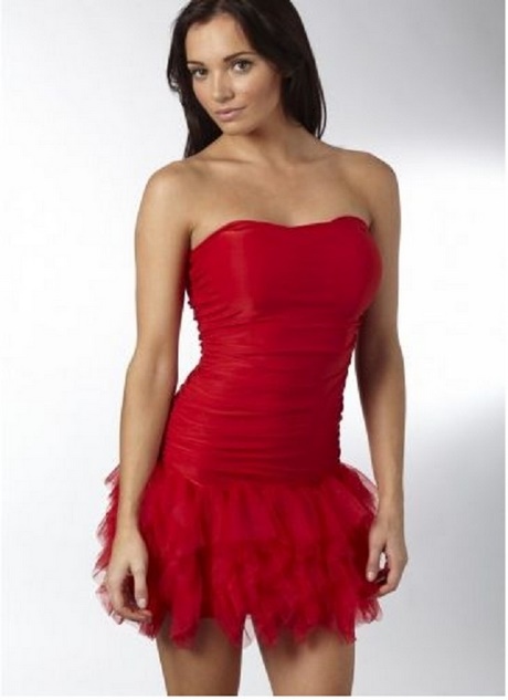 sukienka-czerwona-z-tiulem-12_11 Sukienka czerwona z tiulem