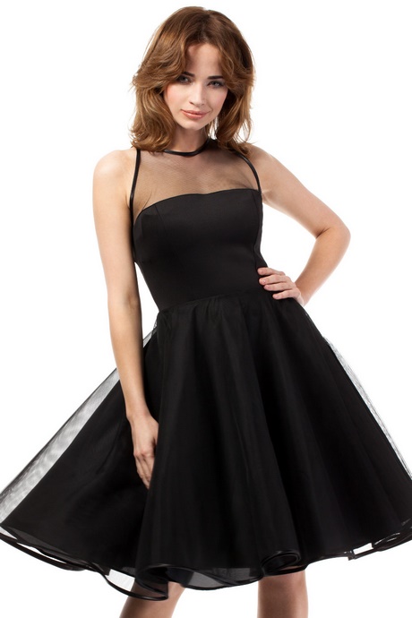 sukienka-z-tiulem-czarna-24_14 Sukienka z tiulem czarna