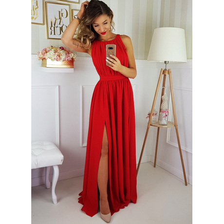sukienki-tiulowe-czerwone-38 Sukienki tiulowe czerwone