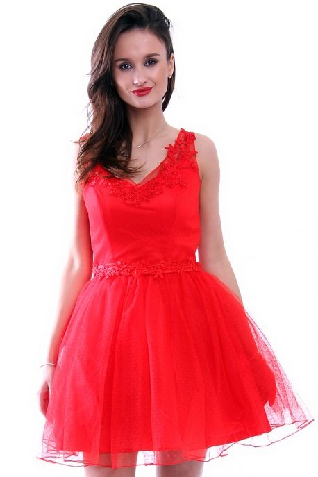 tiulowa-czerwona-sukienka-01_3 Tiulowa czerwona sukienka