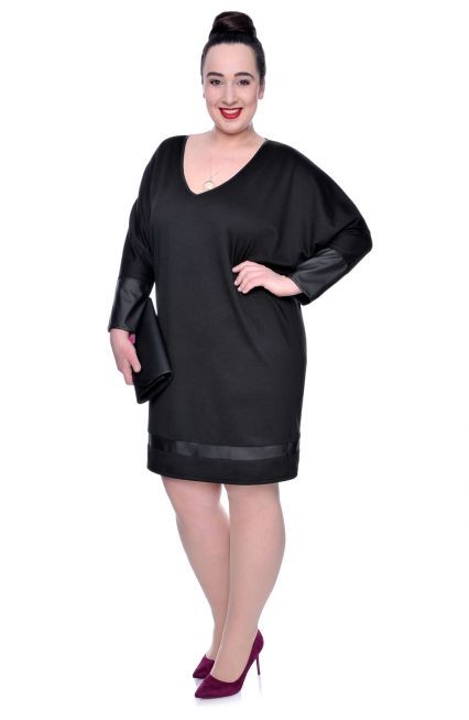 czarna-dzianinowa-sukienka-61_16 Czarna dzianinowa sukienka