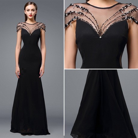 dugie-czarne-sukienki-60_3 Długie czarne sukienki