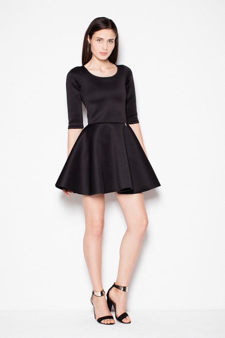 czarna-sukienka-piankowa-97 Czarna sukienka piankowa