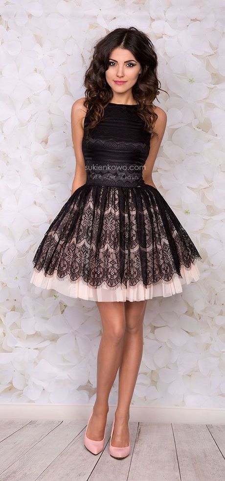 czarno-rozowa-sukienka-48_2 Czarno różowa sukienka