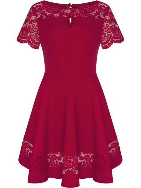 czerwona-rozkloszowana-sukienka-na-wesele-60_20 Czerwona rozkloszowana sukienka na wesele