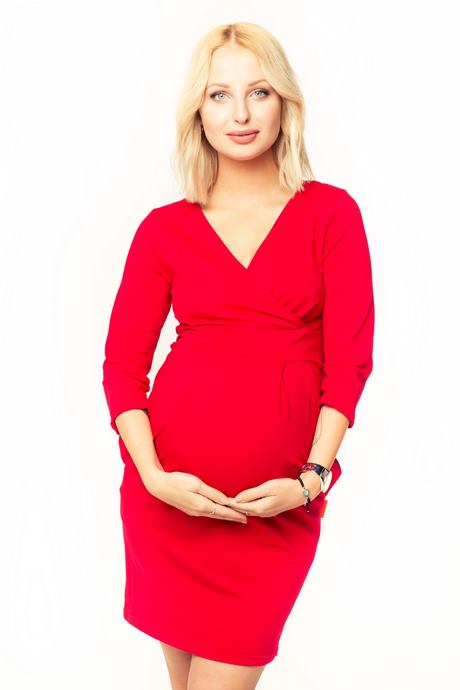 czerwona-sukienka-ciazowa-57_2 Czerwona sukienka ciążowa