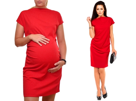 czerwona-sukienka-ciazowa-57_3 Czerwona sukienka ciążowa