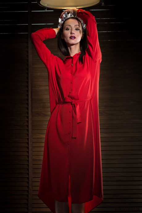 czerwona-sukienka-koszulowa-31_2 Czerwona sukienka koszulowa