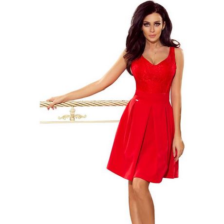 czerwone-sukienki-z-koronka-94_13 Czerwone sukienki z koronka