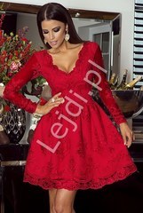 czerwone-sukienki-z-koronka-94_6 Czerwone sukienki z koronka