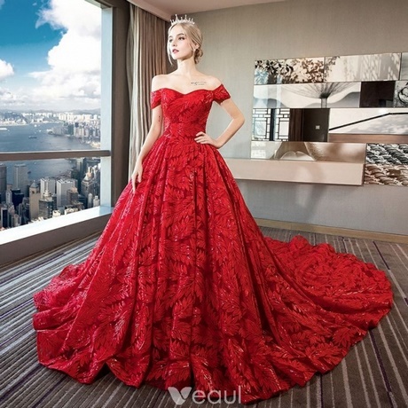 czerwone-suknie-slubne-80_15 Czerwone suknie ślubne