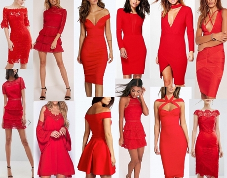 piekne-czerwone-sukienki-37 Piekne czerwone sukienki