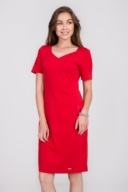 proste-czerwone-sukienki-66_4 Proste czerwone sukienki
