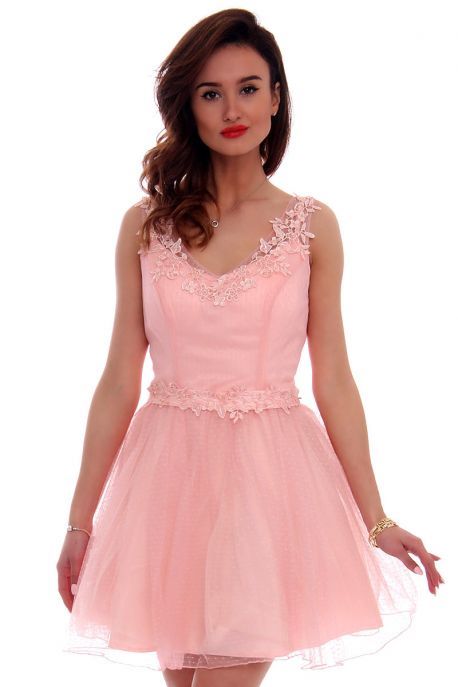 rozowa-sukienka-z-koronki-86_8 Różowa sukienka z koronki