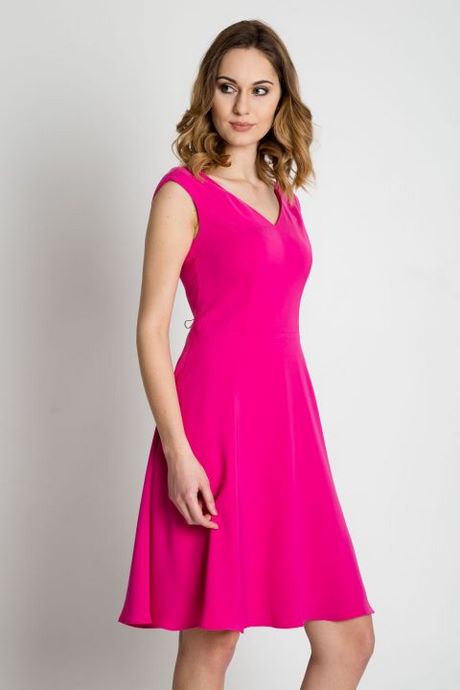 sukienka-rozowa-rozkloszowana-81_14 Sukienka różowa rozkloszowana
