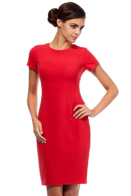 sukienki-czerwone-eleganckie-80_13 Sukienki czerwone eleganckie
