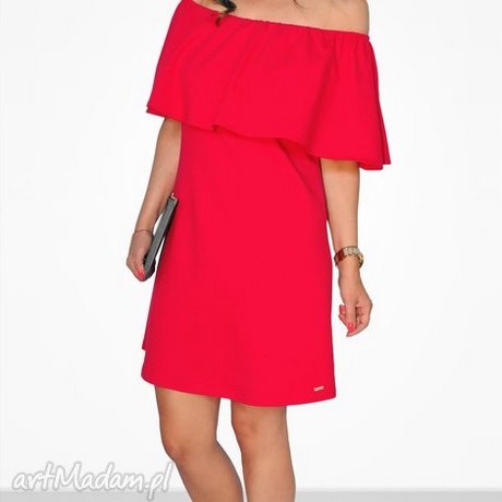 sukienki-czerwone-eleganckie-80_3 Sukienki czerwone eleganckie