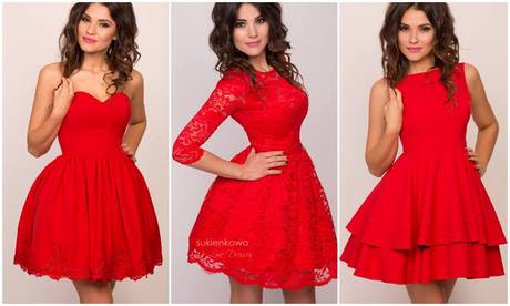sukienki-proste-czerwone-35_8 Sukienki proste czerwone
