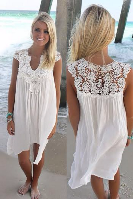 biaa-sukienka-plaowa-17 Biała sukienka plażowa