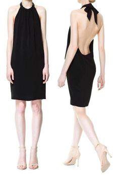 maa-czarna-sukienka-z-odkrytymi-plecami-90 ﻿Mała czarna sukienka z odkrytymi plecami