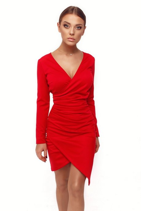 czerwona-sukienka-40-39_5 Czerwona sukienka 40
