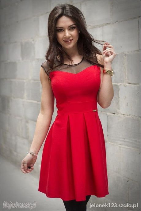 czerwona-sukienka-40-39_7 Czerwona sukienka 40