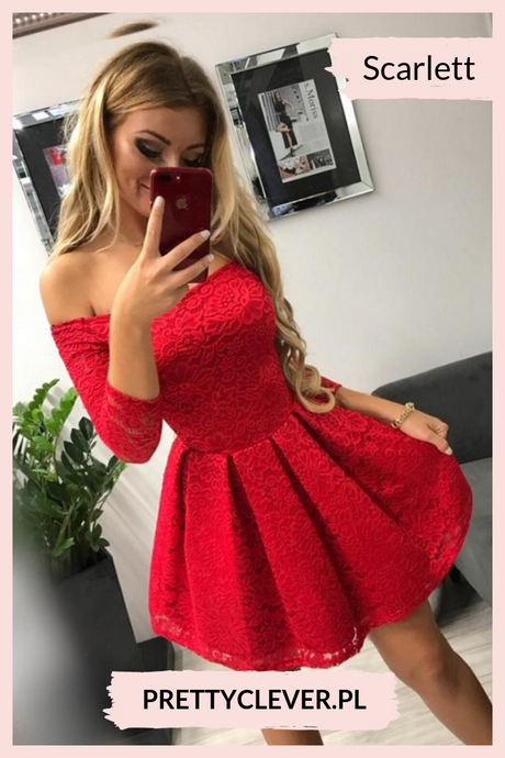 czerwona-sukienka-na-bal-54 Czerwona sukienka na bal