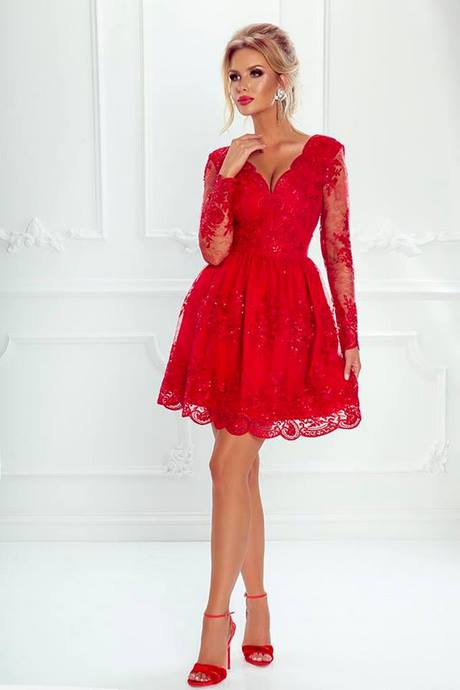 czerwona-sukienka-z-dlugim-rekawem-96_5 Czerwona sukienka z dlugim rekawem