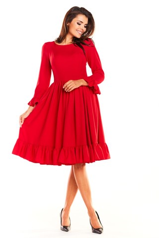 czerwone-sukienki-na-swieta-49_17 Czerwone sukienki na święta