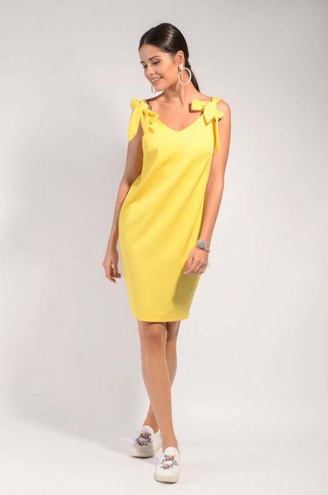 prosta-zolta-sukienka-77_15 Prosta żółta sukienka