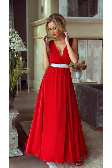 sukienka-wieczorowa-dluga-czerwona-74_7 Sukienka wieczorowa długa czerwona