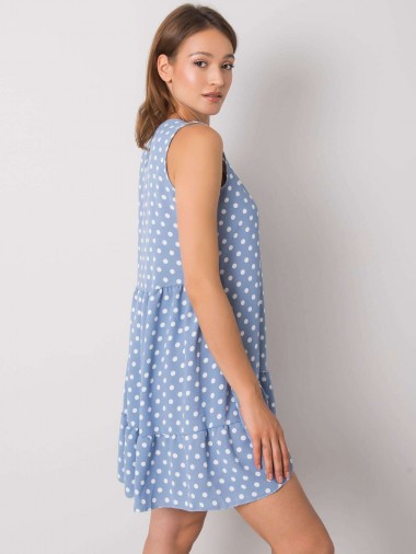 niebieska-sukienka-w-biale-grochy-30_17 Niebieska sukienka w białe grochy