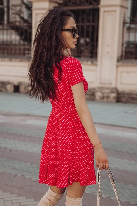 sukienka-czerwona-w-kropki-65_12 Sukienka czerwona w kropki