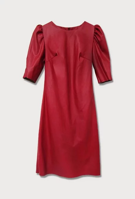 sukienka-skorzana-czerwona-46_2-12 Sukienka skórzana czerwona