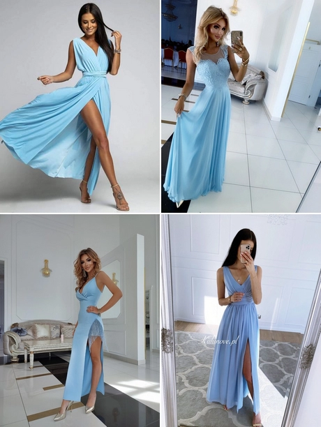 niebieska-sukienka-weselna-001 Niebieska sukienka weselna