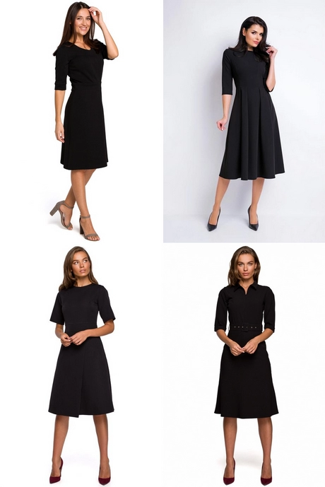 sukienki-czarne-proste-eleganckie-001 Sukienki czarne proste eleganckie