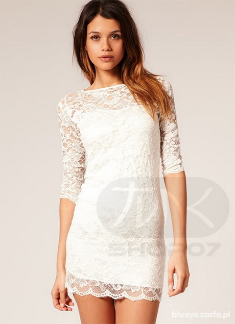 biaa-sukienka-koronkowa-95 Biała sukienka koronkowa