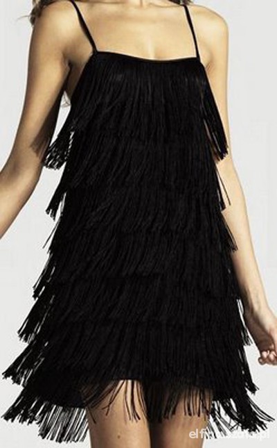 czarna-sukienka-z-frdzlami-45 Czarna sukienka z frędzlami