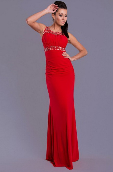 czerwona-duga-sukienka-60_12 Czerwona długa sukienka