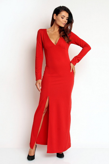 czerwona-maxi-sukienka-95_14 Czerwona maxi sukienka