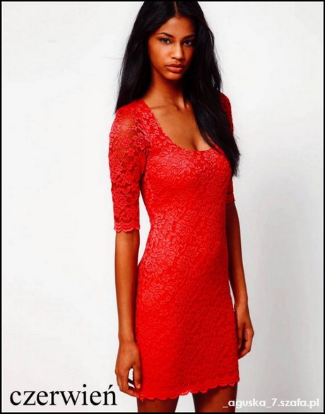 czerwona-sukienka-na-sylwestra-88_16 Czerwona sukienka na sylwestra