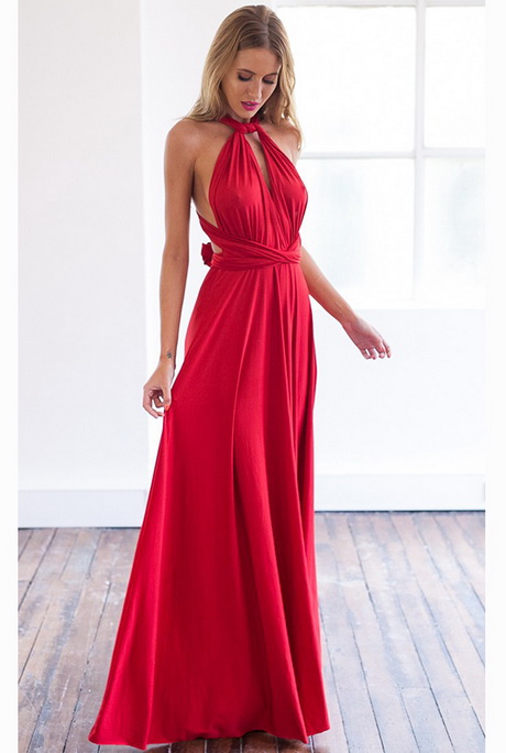 duga-czerwona-suknia-75_7 Długa czerwona suknia