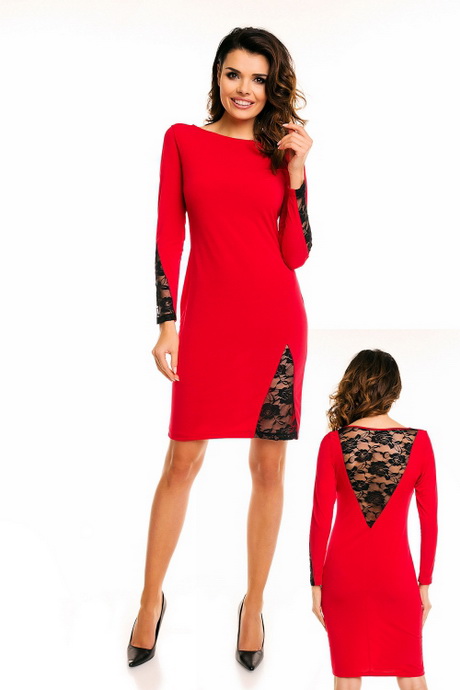 elegancka-czerwona-sukienka-97_16 Elegancka czerwona sukienka