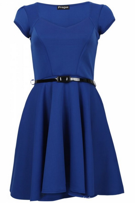 niebieskie-sukienki-99 Niebieskie sukienki