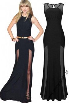 sukienka-czarna-duga-55_14 Sukienka czarna długa