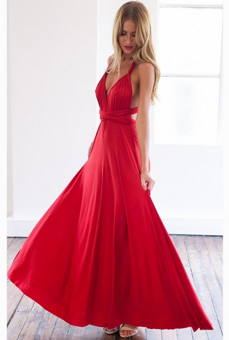sukienka-czerwona-duga-21_12 Sukienka czerwona długa