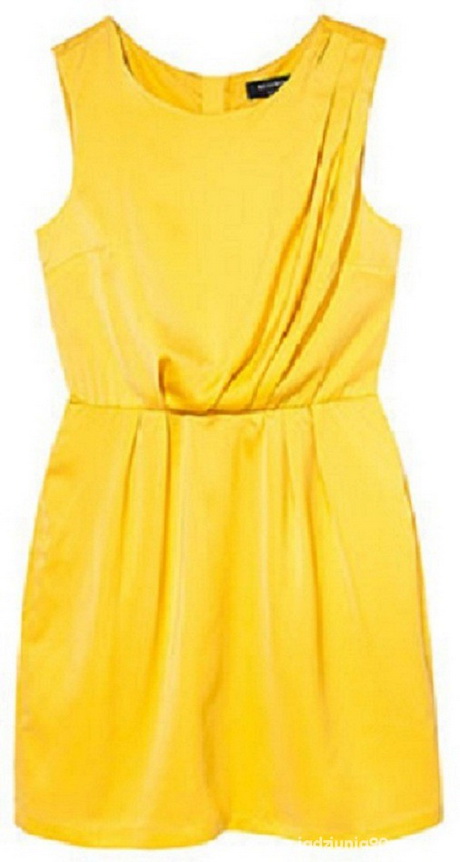sukienka-ta-45_13 Sukienka żółta