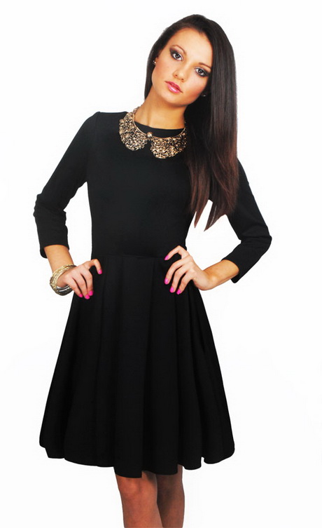 sukienki-czarne-allegro-35 Sukienki czarne allegro